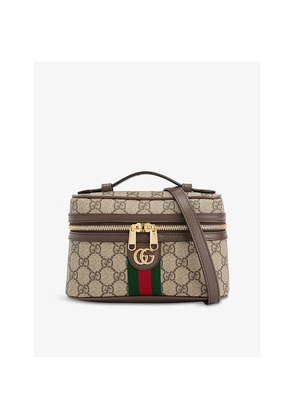 Womens Gucci Ophidia Super Mini Canvas Shoulder Bag
