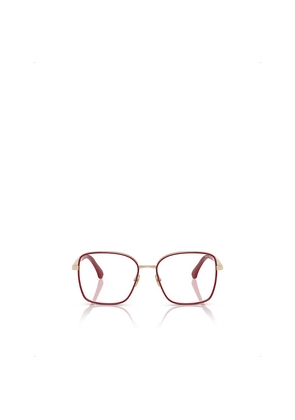 Womens Chanel Ch2216J Square-Frame Metal Optical Glasses