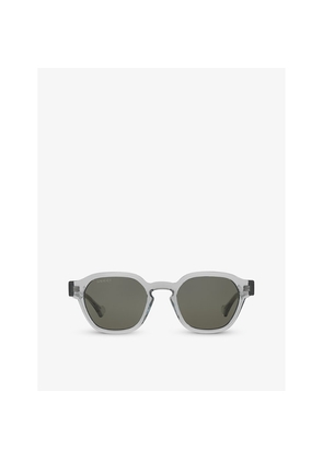 Womens Gucci Gg1730S Square-Shape Acetate Sunglasses