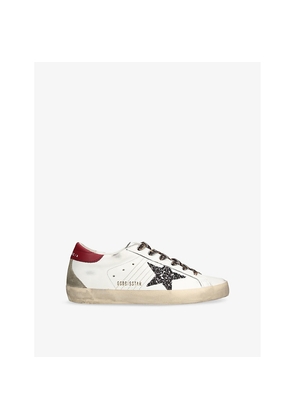 Womens Golden Goose Super-Star 82813 Leather Low-Top Trainers