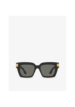 Gucci Gg1689S Square-Shape Acetate Sunglasses