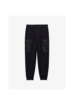 Mens Prada Re-Nylon Cotton-Jersey Fleece Jogging Bottoms