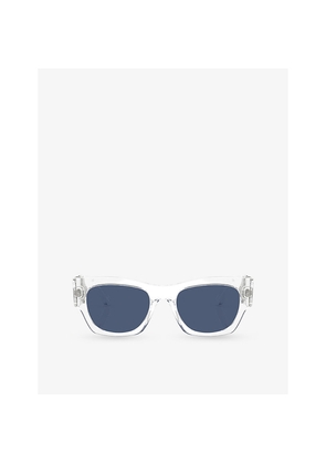 Womens Versace Ve4479U Pillow-Frame Acetate Sunglasses