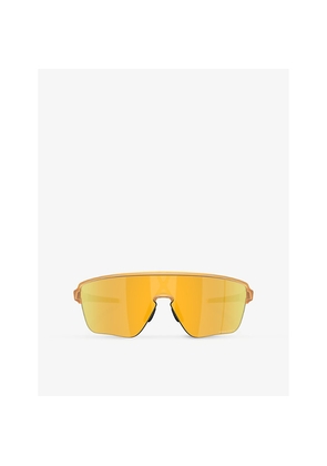 Oakley Oo9415 Corridor Shield-Frame Acetate Sunglasses