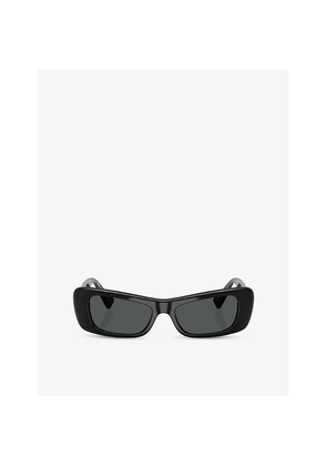 Womens Versace Ve4481 Pillow-Frame Acetate Sunglasses