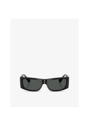 Womens Versace Ve4482 Pillow-Frame Acetate Sunglasses