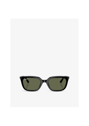 Womens Ray-Ban Rb4439D Square-Shape Polycarbonate Sunglasses