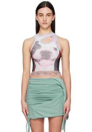 Ottolinger Multicolor Mesh Tank Top