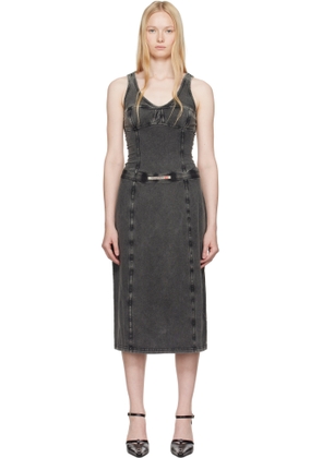 Diesel Gray D-Inny Midi Dress