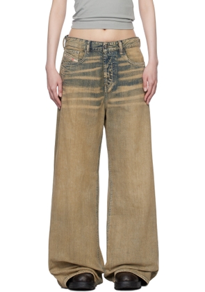 Diesel Tan Relaxed 1996 D-Sire 09l49 Jeans