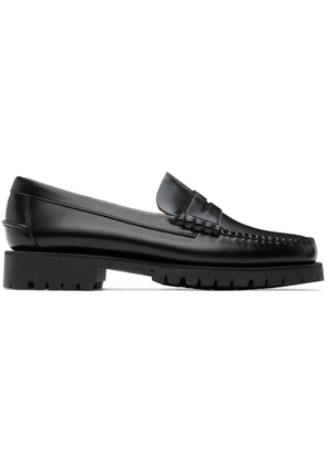 Sebago Black Dan Lug Loafers