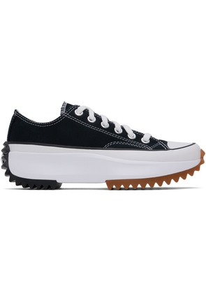 Converse Black Run Star Hike Low Top Sneakers