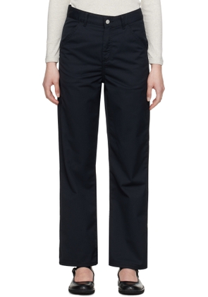 Carhartt Work In Progress Black Simple Trousers