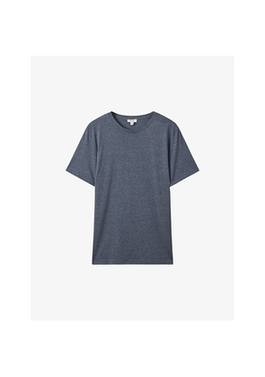 Mens Reiss Bless Crew-Neck Short-Sleeve Cotton-Jersey T-Shirt