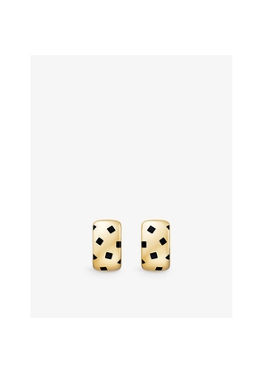 Womens Panthère De Cartier 18ct Yellow-Gold Earrings