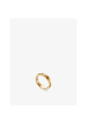 Womens Tiffany & Co Tiffany T Narrow 18ct Yellow-Gold Ring