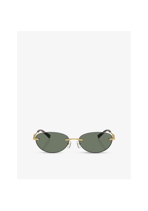 Michael Kors Mk1151 Manchester Rimless Metal Sunglasses