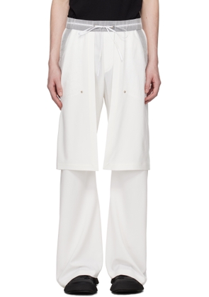 CARNET-ARCHIVE White Skirt Trousers