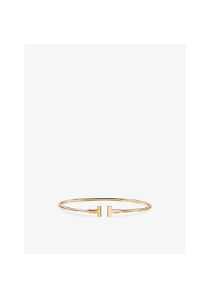 Tiffany & Co Tiffany T Narrow Wire Bracelet In 18K Gold