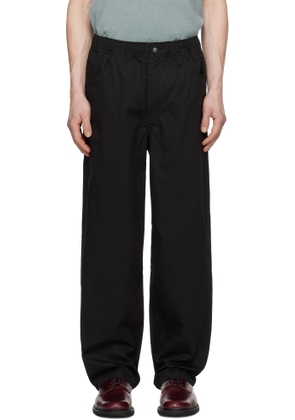 NORSE PROJECTS Black Ragnar Fine Broken Twill Trousers
