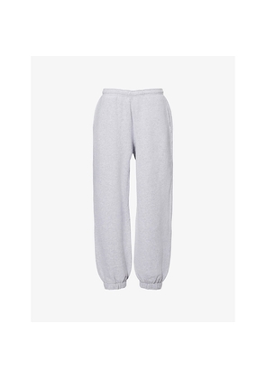 Womens Represent Owners Club Two-Slip-Pockets Wide-Leg High-Rise Cotton-Jersey Jogging Bottoms