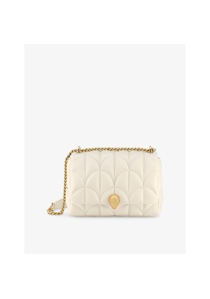 Womens Bvlgari Serpenti Sugarloaf Medium Leather Shoulder Bag