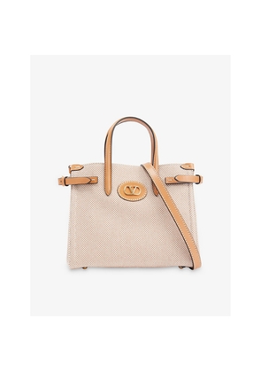 Womens Valentino Garavani Antibes Small Cotton Tote Bag