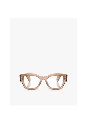 Ray-Ban Rb7681V Jorge Square-Frame Acetate Optical Glasses