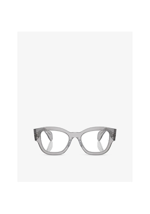 Ray-Ban Rb7681V Jorge Square-Frame Acetate Optical Glasses