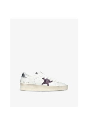 Womens Golden Goose Stardan 12125 Leather Low-Top Trainers