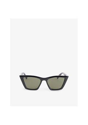 Womens Le Specs Velodrome Cat-Eye Acetate Sunglasses