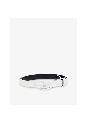 Womens Diesel B-Play 15 Mirrored Leather Belt