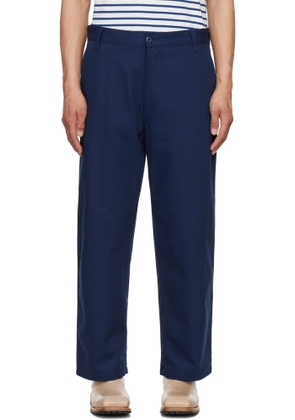 Carhartt Work In Progress Navy Module Trousers
