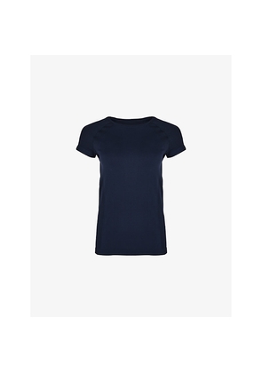 Womens Sweaty Betty Athlete Seamless Workout Stretch-Woven T-Shirt