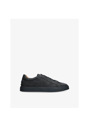 Mens TODS Allacciata Cassetta Suede Low-Top Trainers