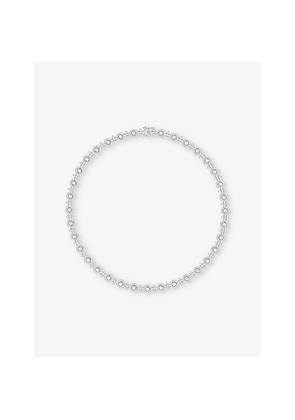 Womens Apm Monaco Pavé Météorites & Circles Sterling-Silver and Cubic Zirconia Choker
