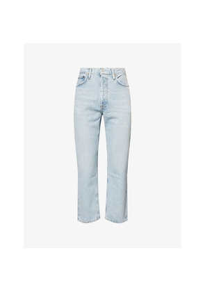Mens Agolde 90's Straight-Leg Denim Jeans