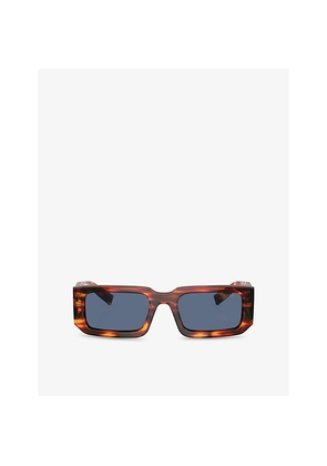 Prada Pr 06Ys Tortoiseshell-Pattern Acetate Sunglasses