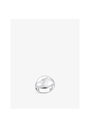 Womens Thomas Sabo Organic Drop-Shape 925 Sterling Silver Ring