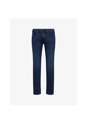 Mens Paige Federal Straight-Leg Stretch-Denim Blend Jeans