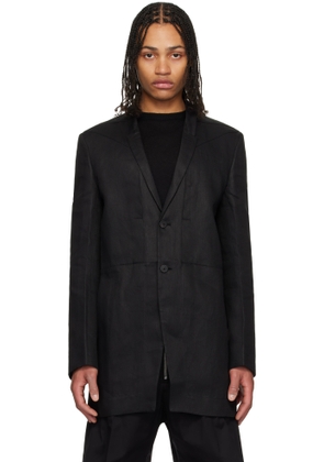 Rick Owens Black Hollywood Lido Blazer