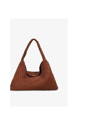 Womens Dune Deliberate XL Woven Shoulder Bag
