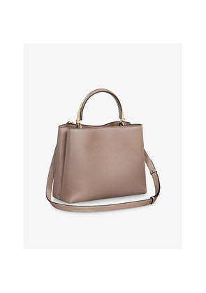 Womens Panthère De Cartier Medium Leather Top-Handle Bag