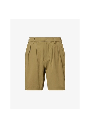 Mens Manors Greenskeeper Multi-Pockets Stretch-Woven Shorts