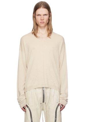 Rick Owens Off-White Hollywood Rasato Sweater