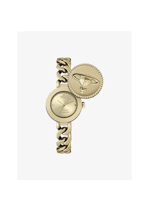 Vivienne Westwood Watches Orb Button Stainless-Steel Watch