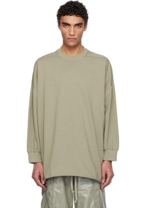 Rick Owens Green Hollywood Tommy LS Sweatshirt