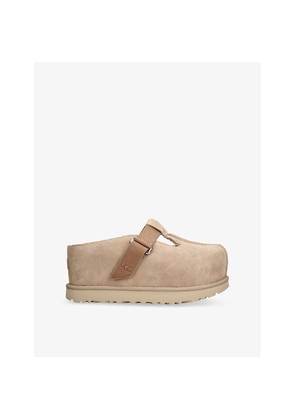 Womens UGG Goldenstar Hi-Top Suede Clogs