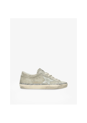 Womens Golden Goose Superstar 60369 Star-Appliqué Low-Top Trainers