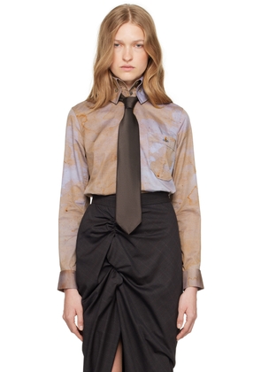Vivienne Westwood SSENSE Exclusive Capsule Brown Classic Krall Shirt